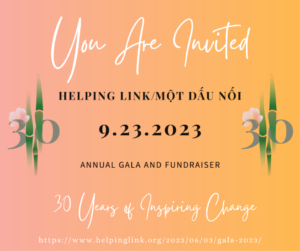 30th Annual Gala Invitation