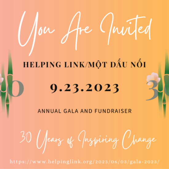 30th Annual Gala Invitation